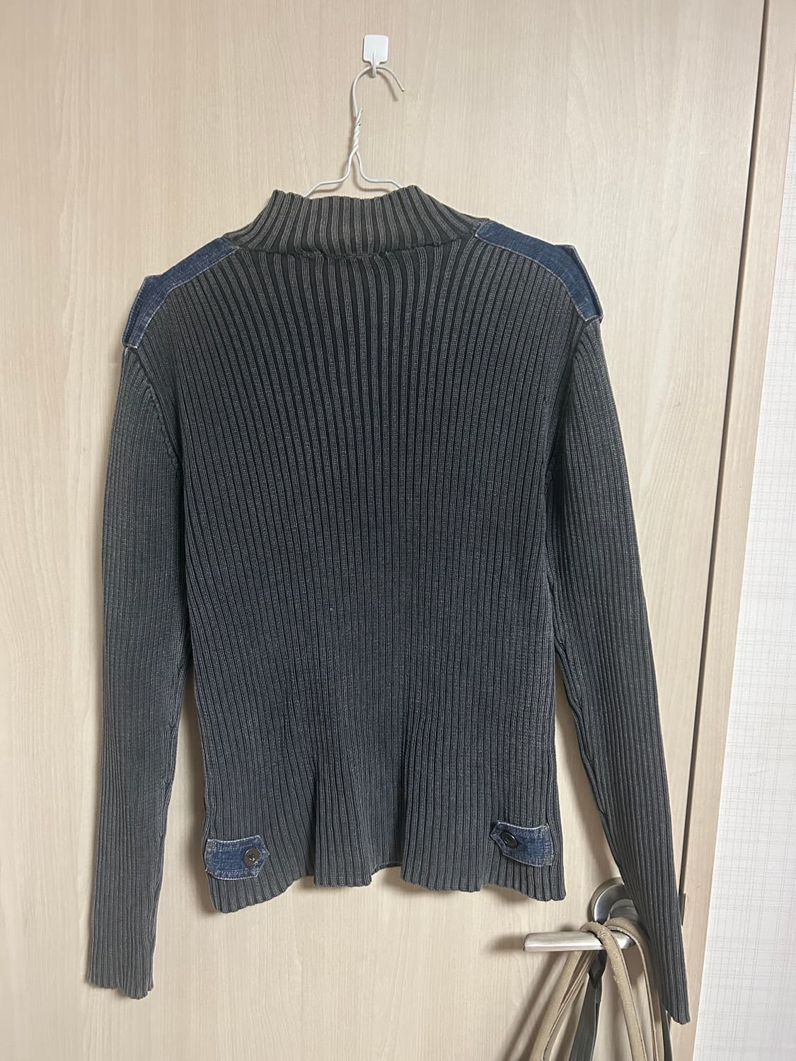 에드윈 반집업 니트 상품이미지2