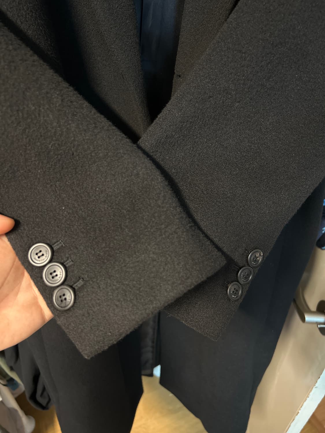 EQL 에센셜 싱글 코트 블랙 XL 상품이미지3