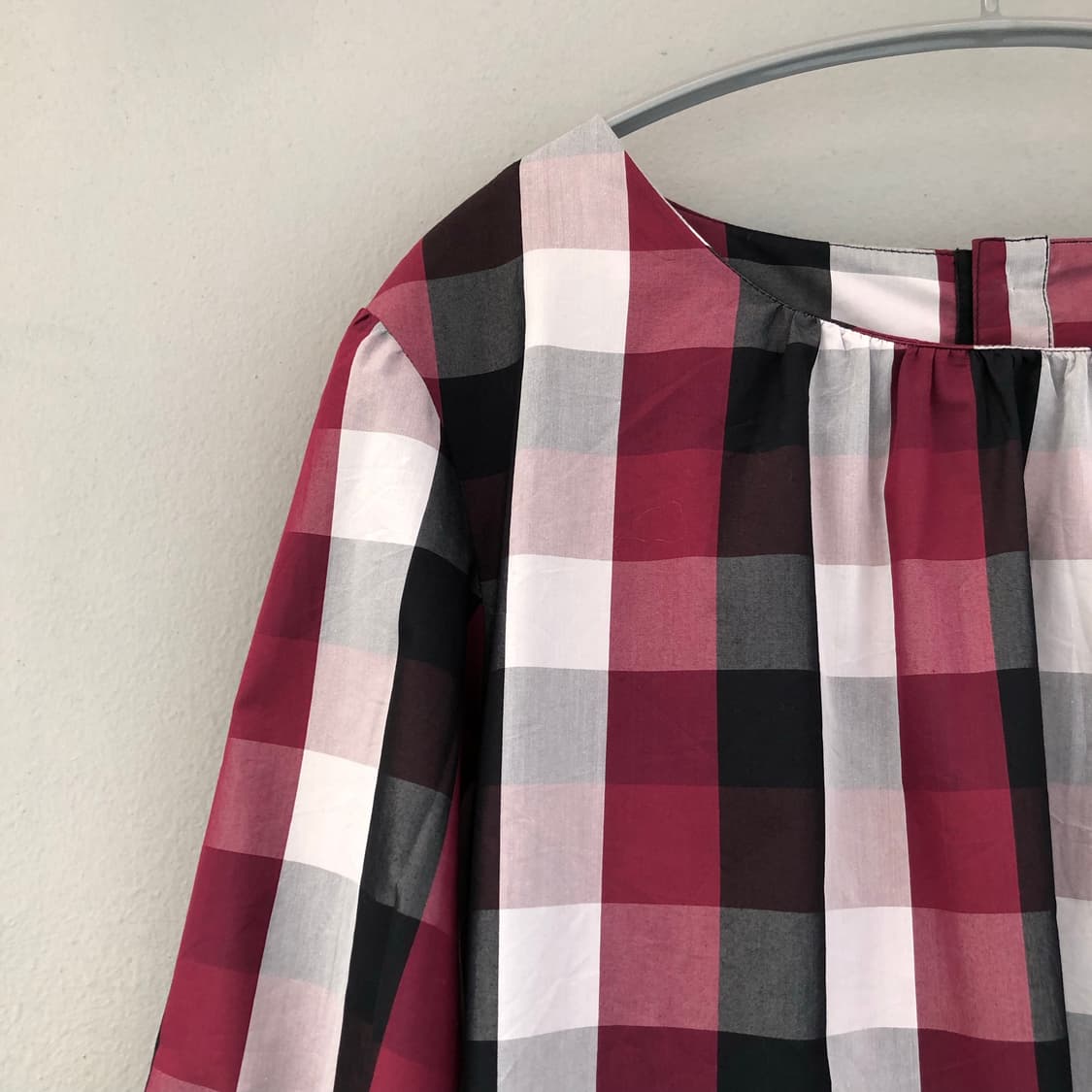 check blouse 상품이미지2