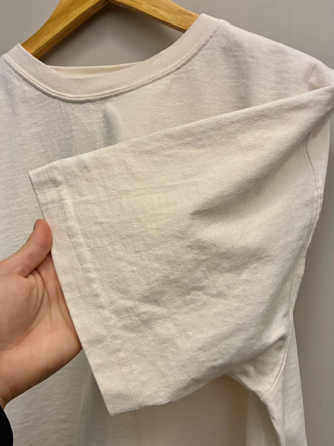 (XL)Camber USA 캠버 헤비웨이트 코튼 포켓 반팔티셔츠 크림 상품이미지5