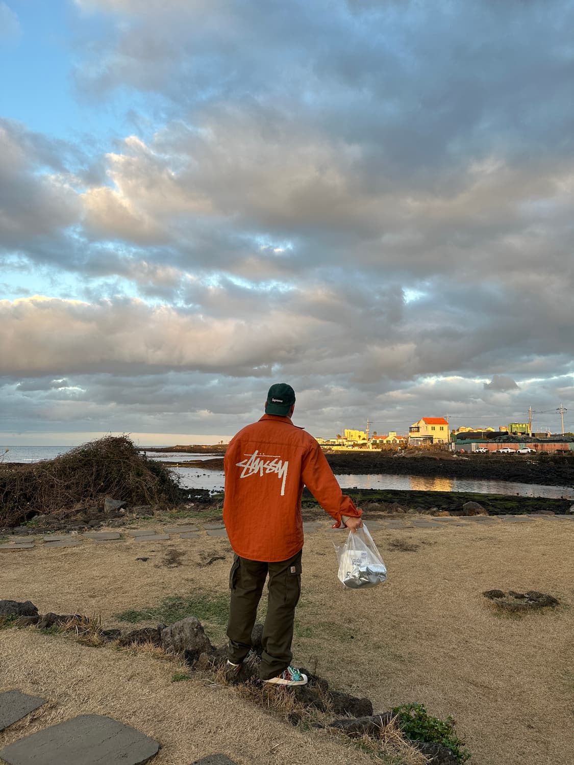 스투시x아워레가시 퍼티그 셔츠 상품이미지1