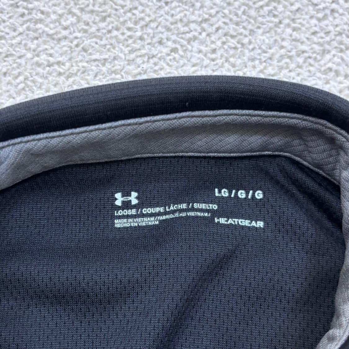 L 언더아머 기능성 반팔 카라 티셔츠 0407E1 상품이미지3