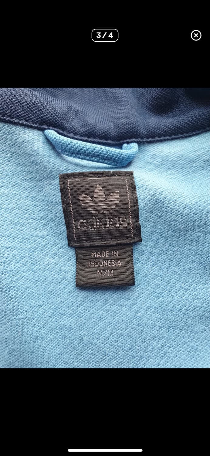 아디다스 베켄바우어 블루 네이비 트랙탑 져지 상품이미지3