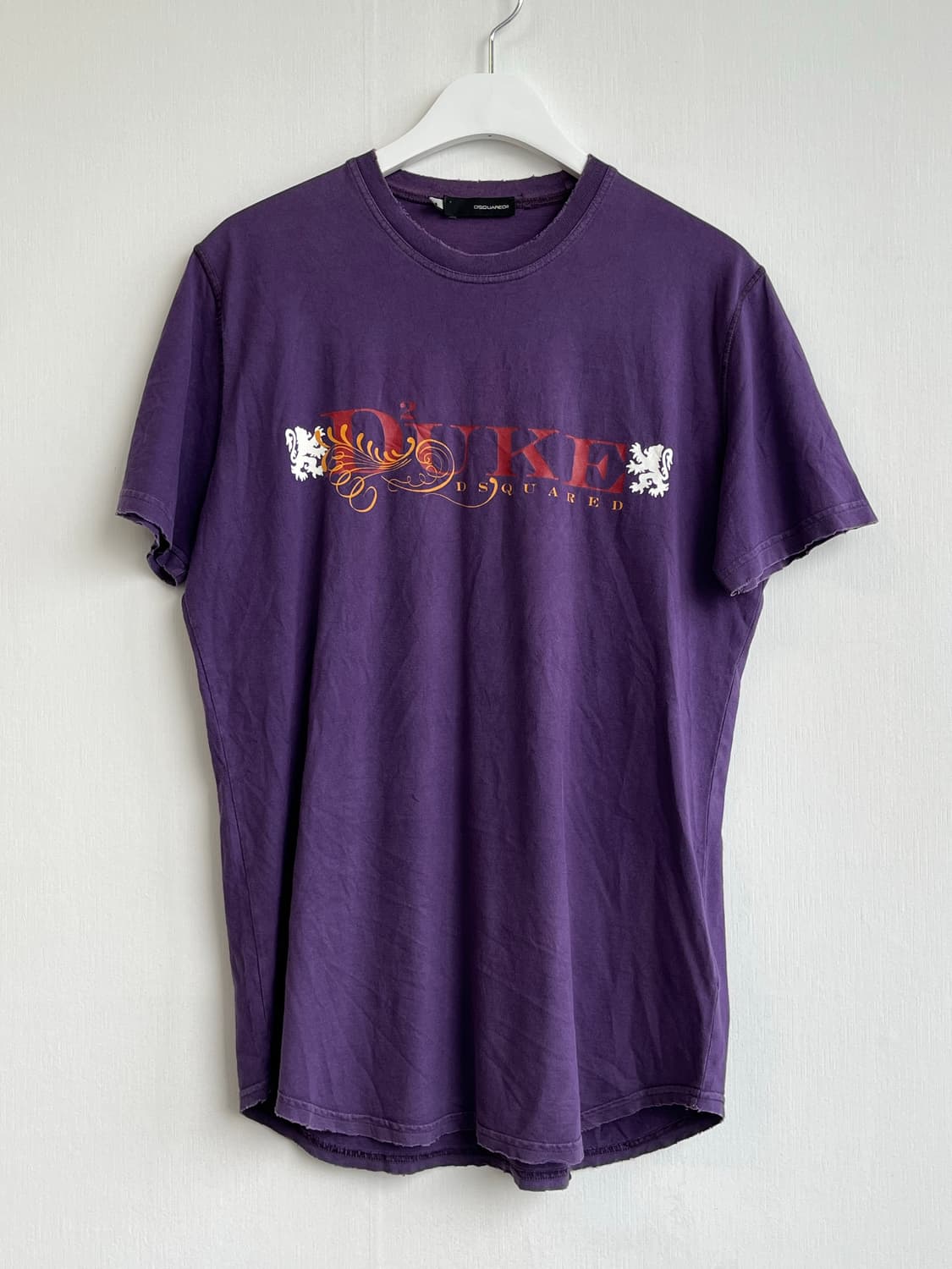 Vintage Dsquared Purple Logo Top 상품이미지1