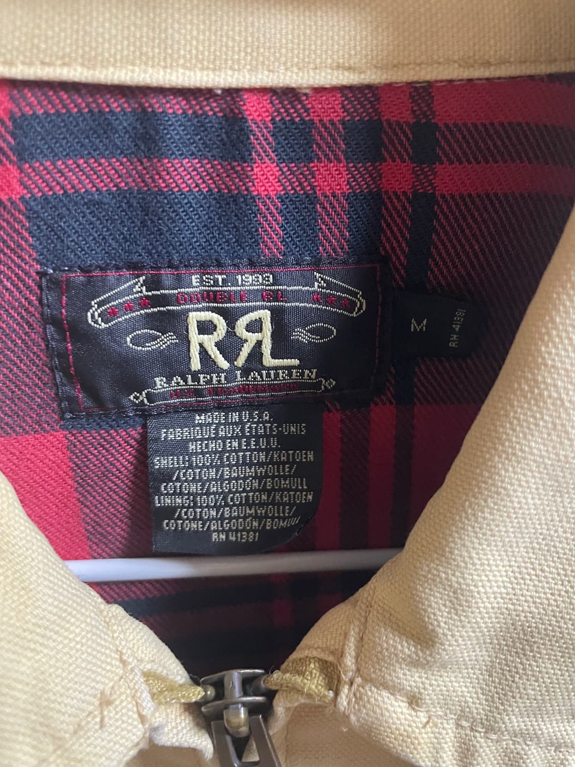 RRL 캔버스 스포츠 자켓 상품이미지3