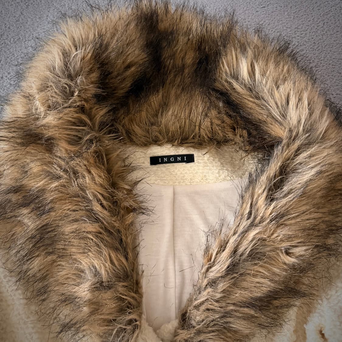 Ingni fur jacket 상품이미지2