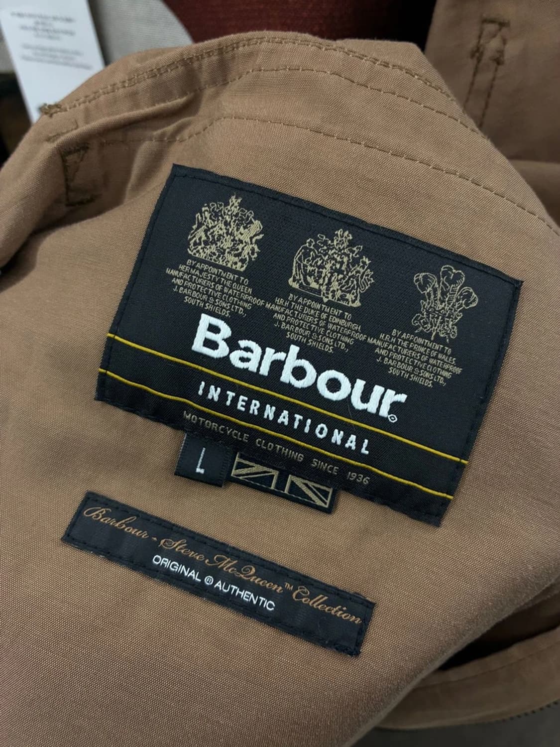 바버 Barbour 스티브 맥퀸 워커스 자켓 PN9394 상품이미지7