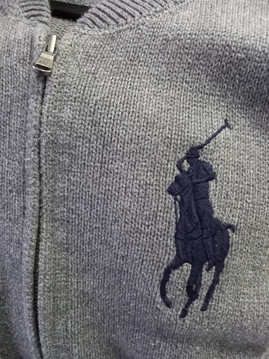 폴로 POLO 빅포니 여자 니트집업 90~95 상품이미지3