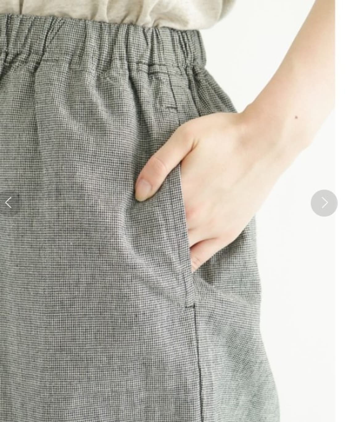 사만사모스 2 리넨 팬츠 상품이미지2