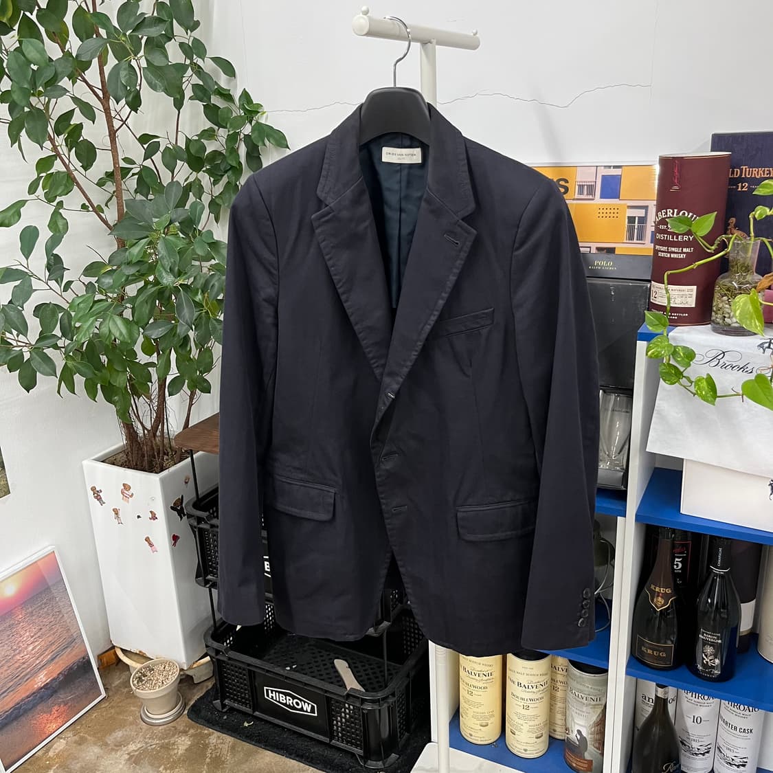 드리스반노튼 울/코튼 블레이져 48 상품이미지1