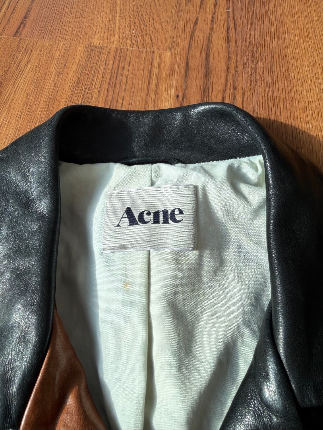 아크네 스튜디오 10SS 레더 자켓 상품이미지5