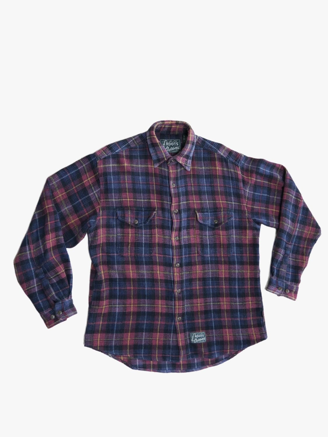 일본 빈티지 체크 셔츠 (M size) 상품이미지2