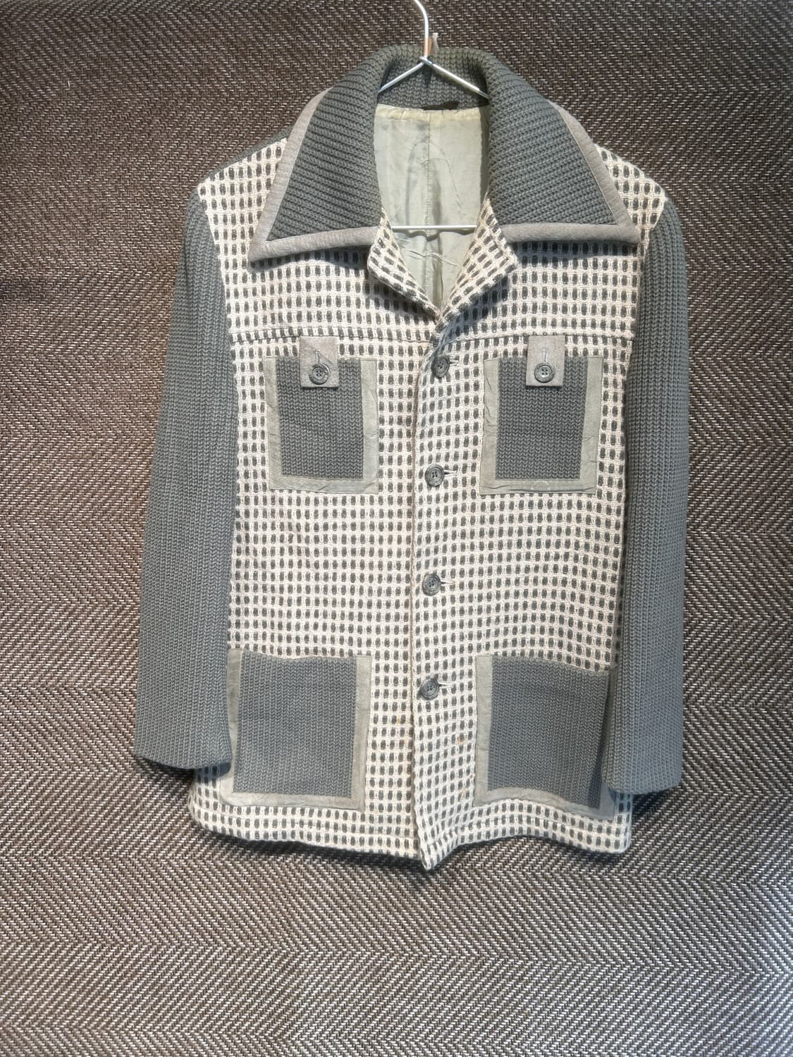 70s  피에르가르뎅 사메디 디망쉬 해체주의 재킷 상품이미지10