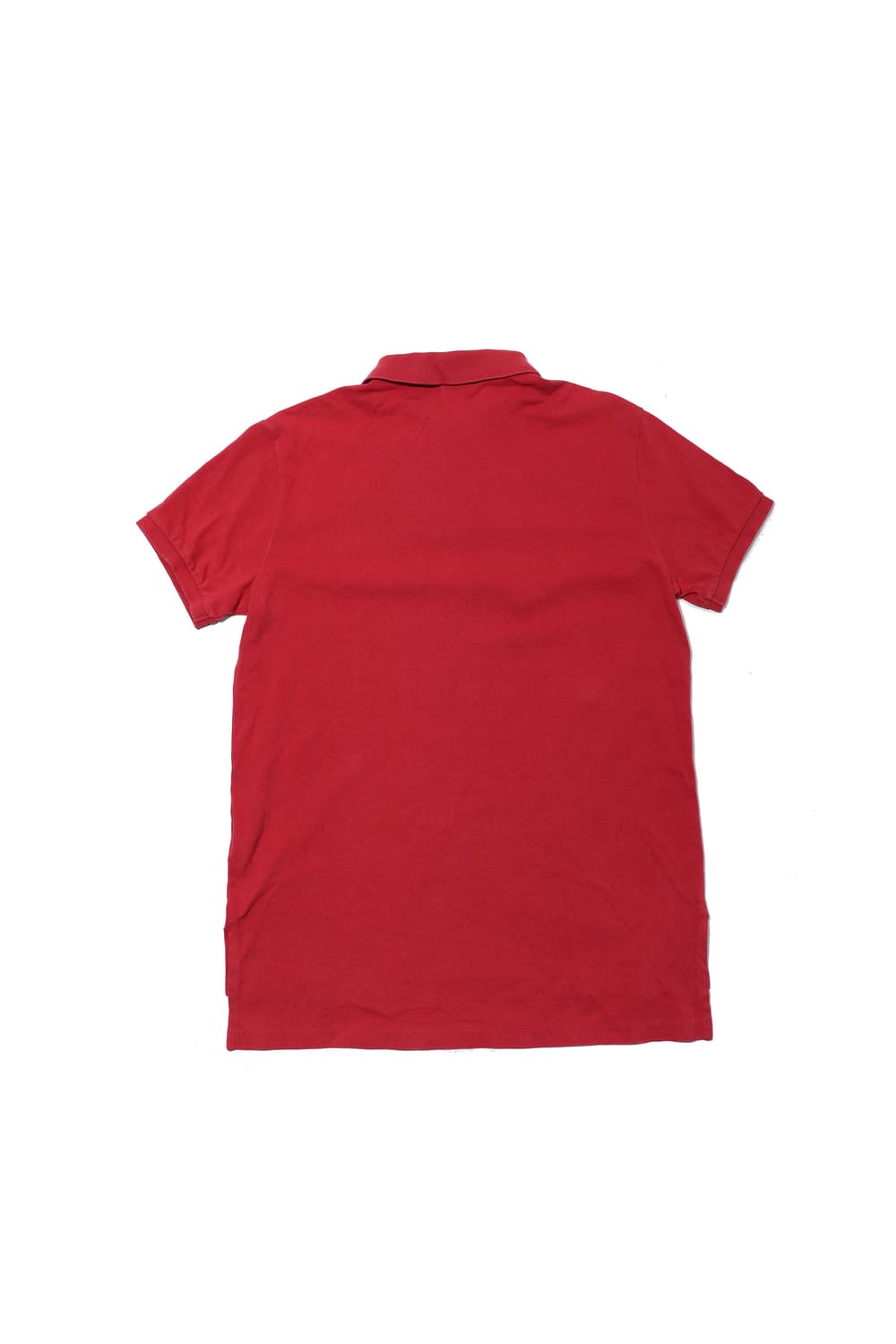 POLO RALPH LAUREN 다홍 커스텀핏 폴로 카라티 size M 상품이미지2