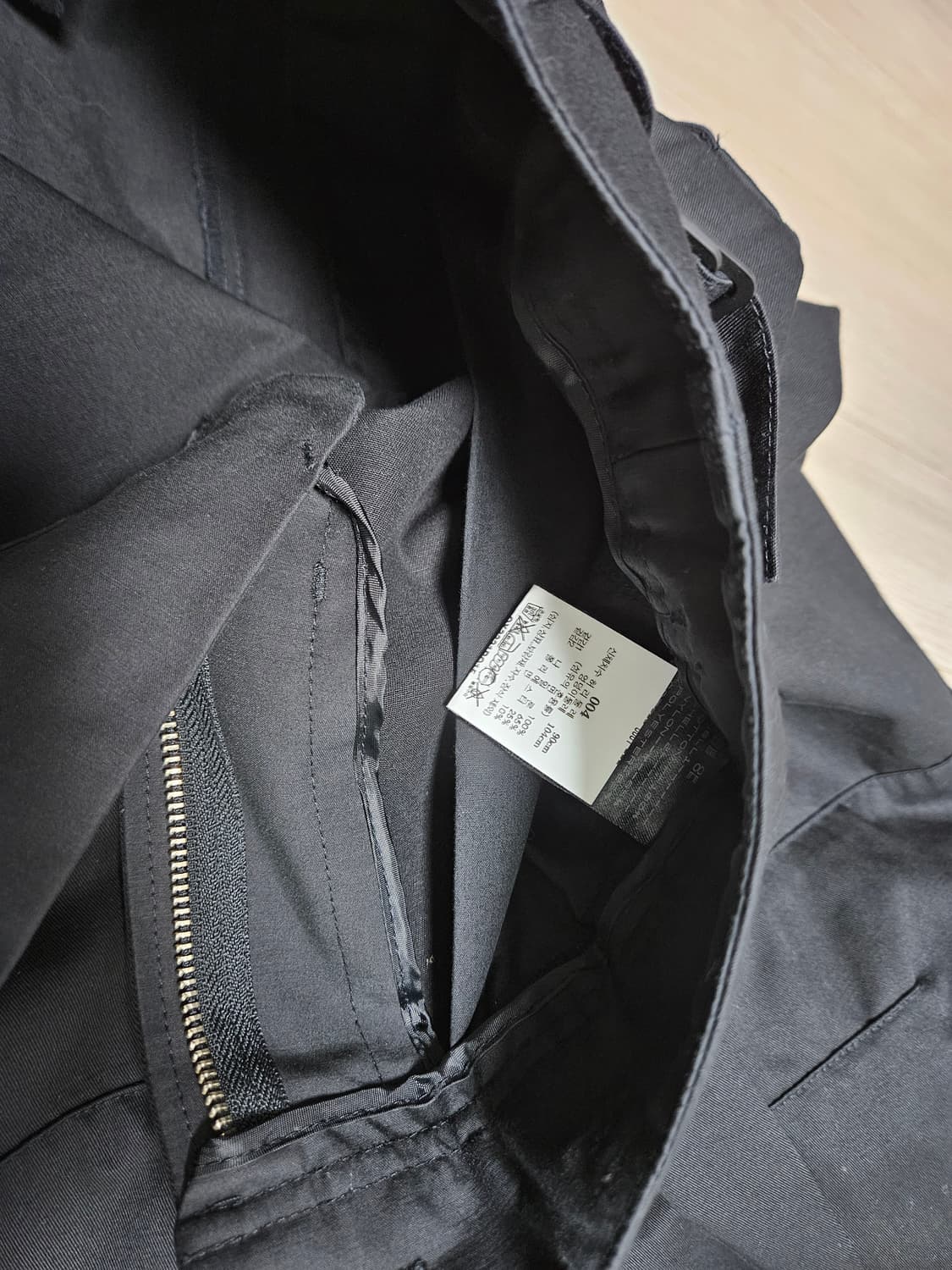 폴리테루 빅카고팬츠 블랙 4 상품이미지3