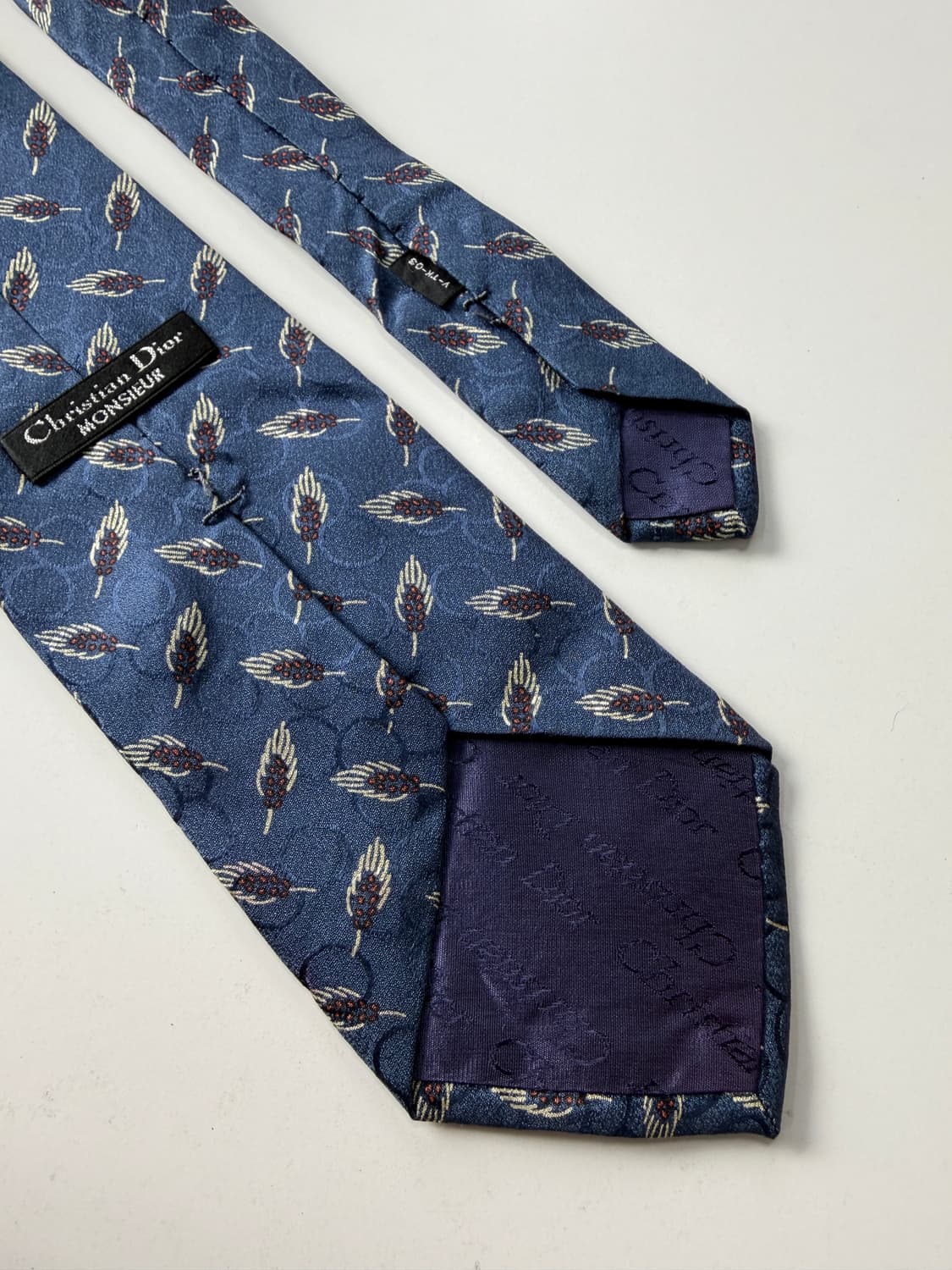 디올(Dior) 명품 실크 넥타이 9cm 상품이미지5