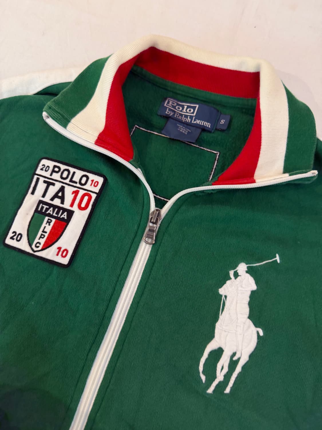 폴로 랄프로렌 빅포니 치프키프 이탈리아 코튼 져지 그린 상품이미지3