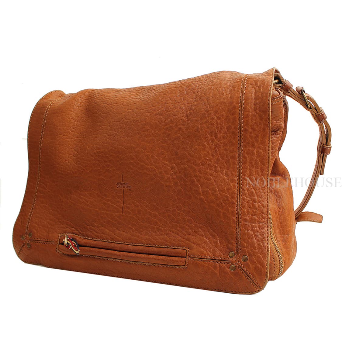 제롬 드레이퓌스 카멜브라운 램스킨 숄더백 상품이미지2