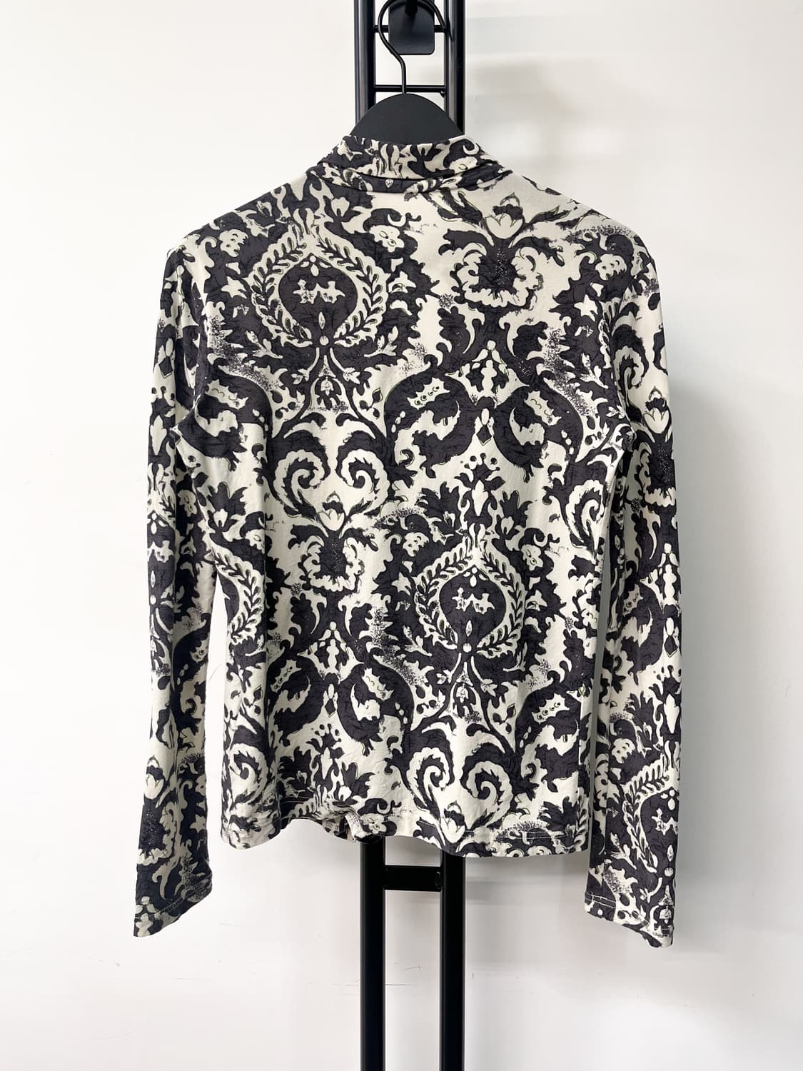 요지 야마모토 다마스크 오리엔탈 버튼 가디건 상품이미지3