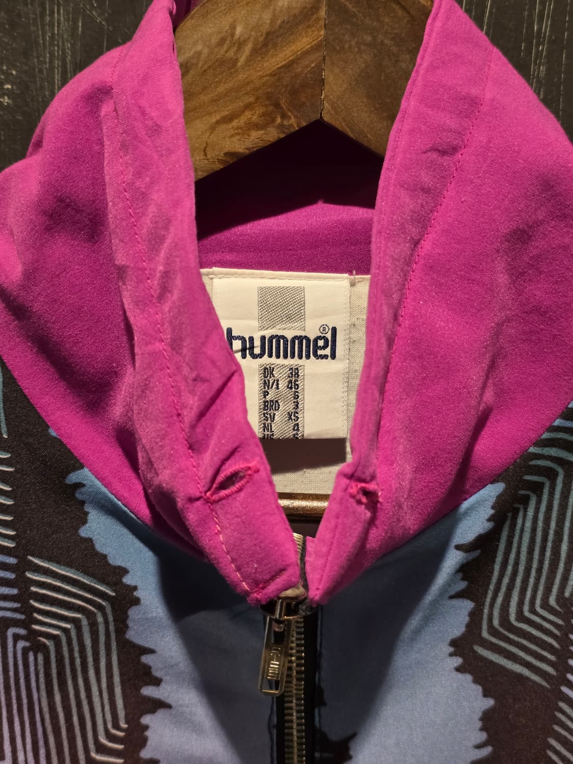 90s Hummel Abstract Pattern Track Jacket 상품이미지4