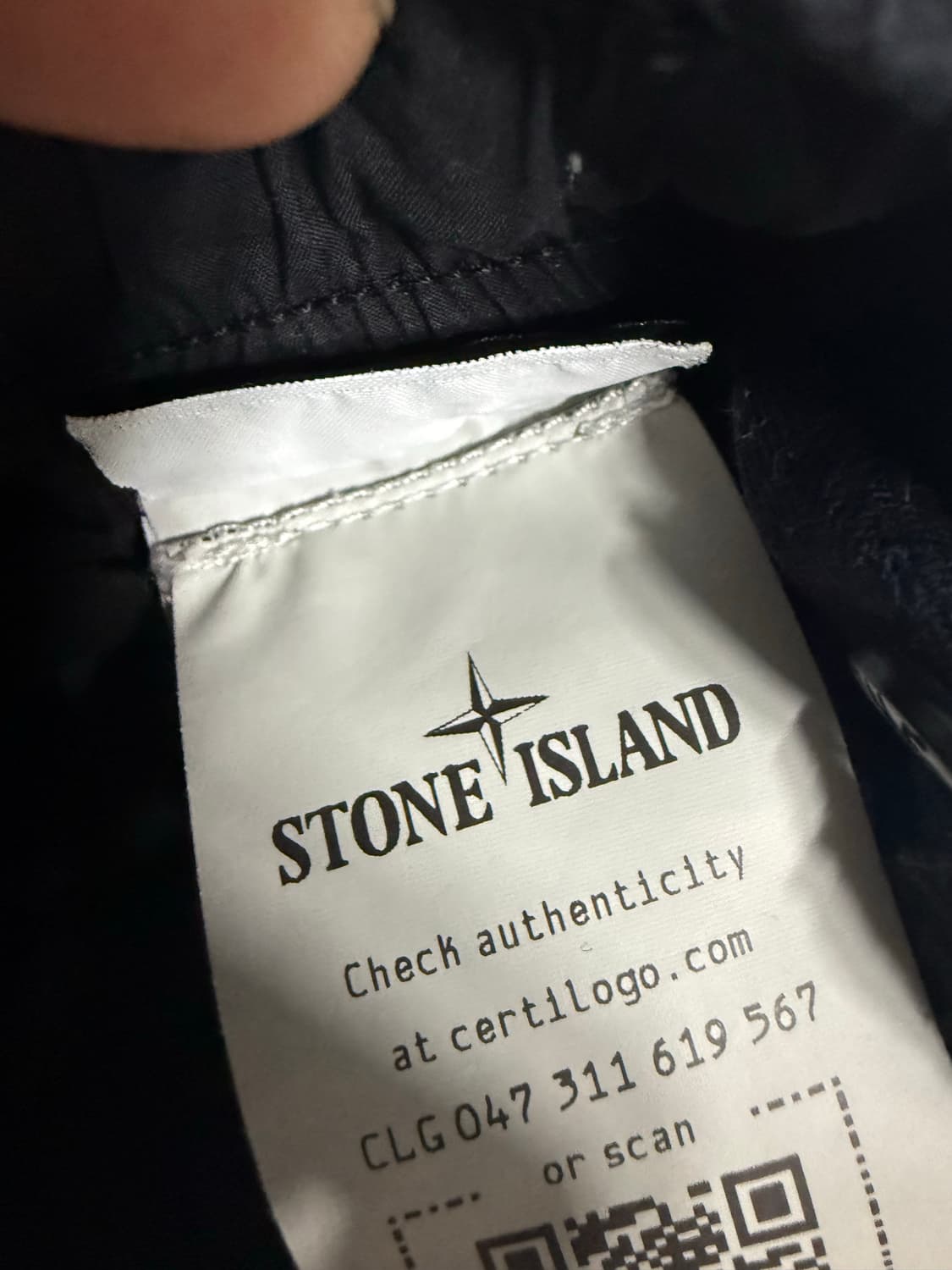 스톤아일랜드 블랙 카고 반바지 상품이미지3