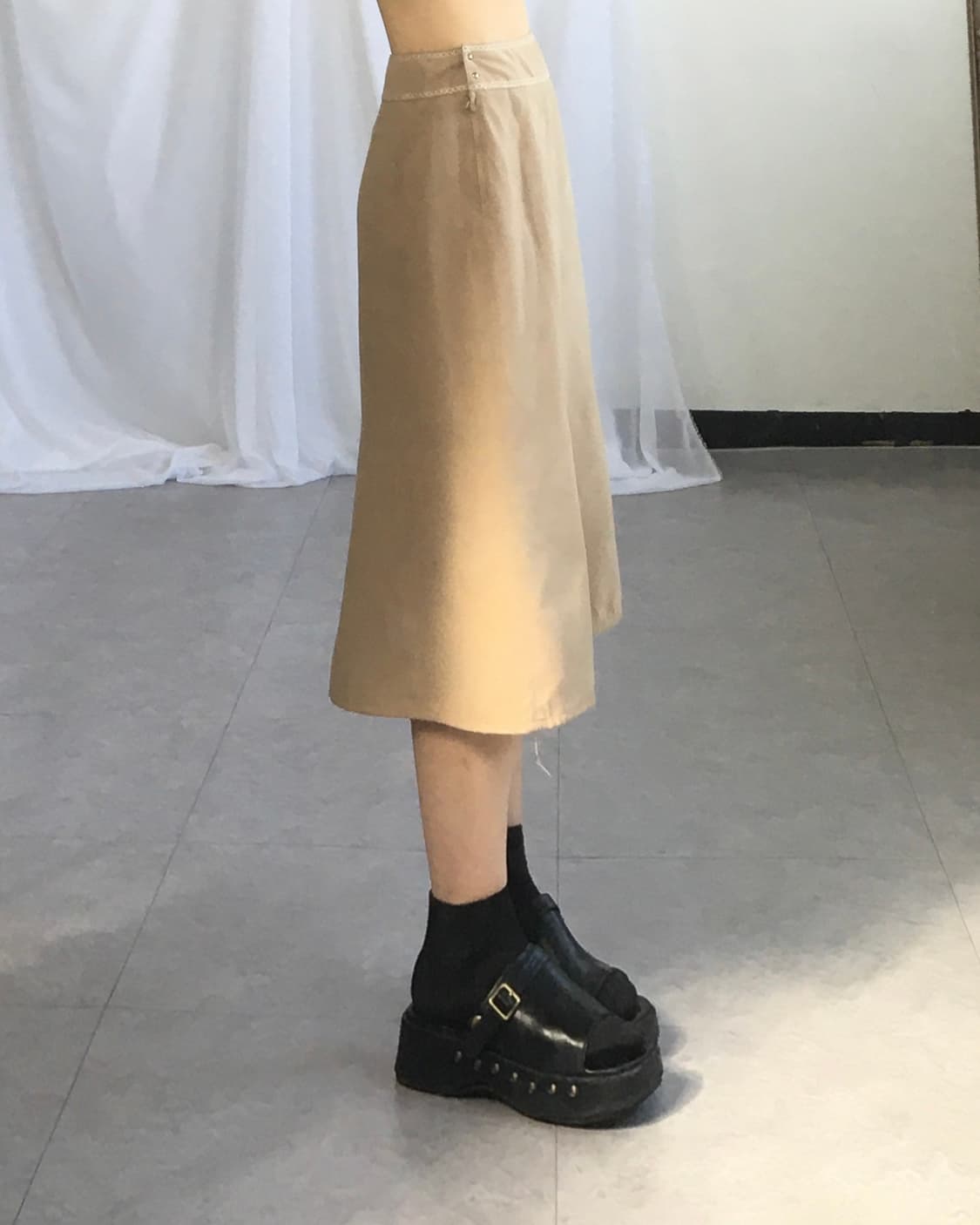 Needle work point skirt 상품이미지6