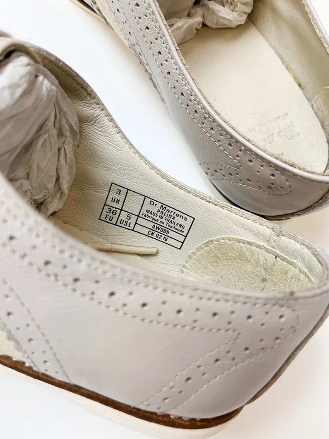 닥터마틴 폴리나 4홀 브로그 옥스퍼드 슈즈 A1486 상품이미지8