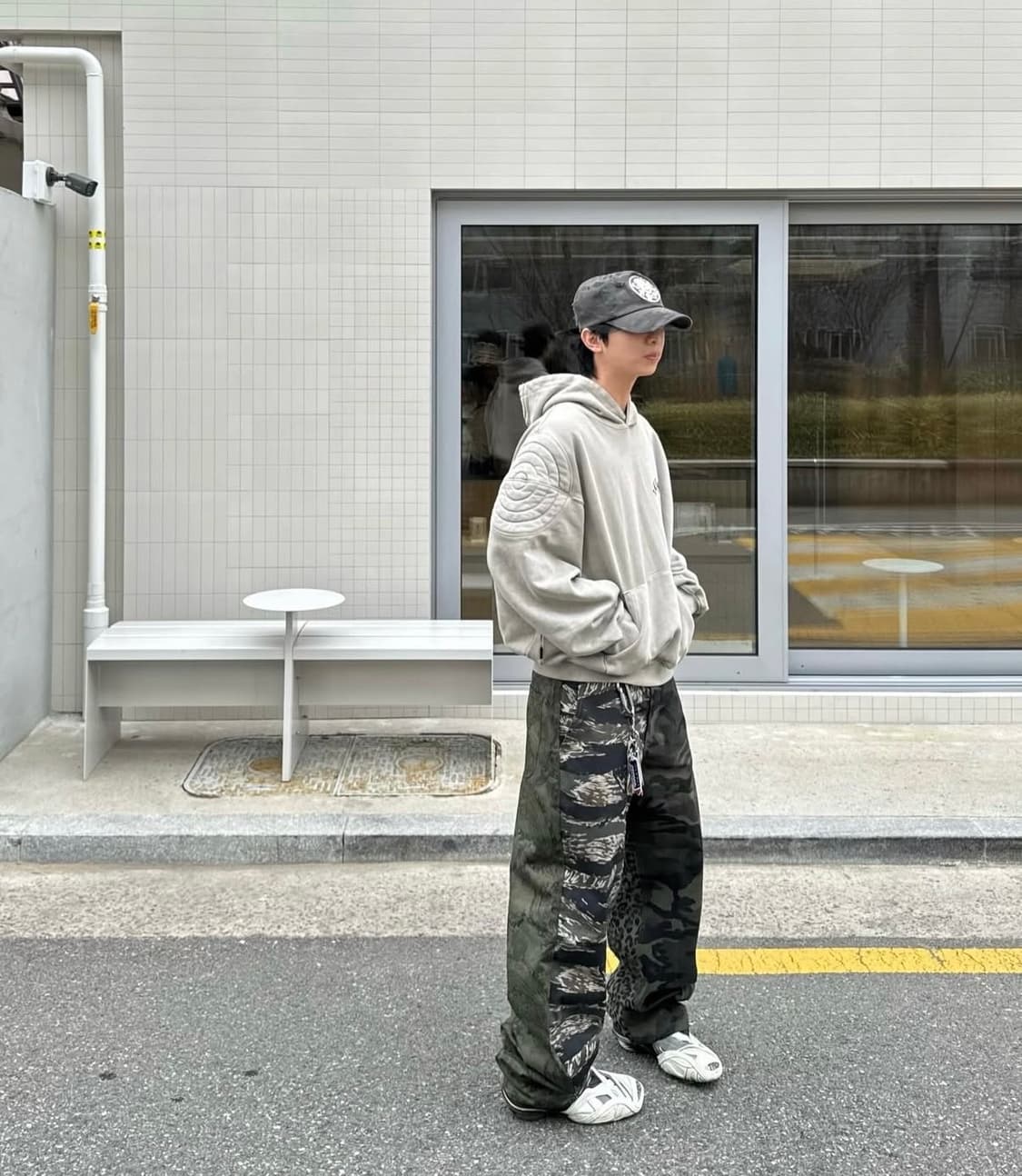 etce 팝업 고스트 볼캡 상품이미지1