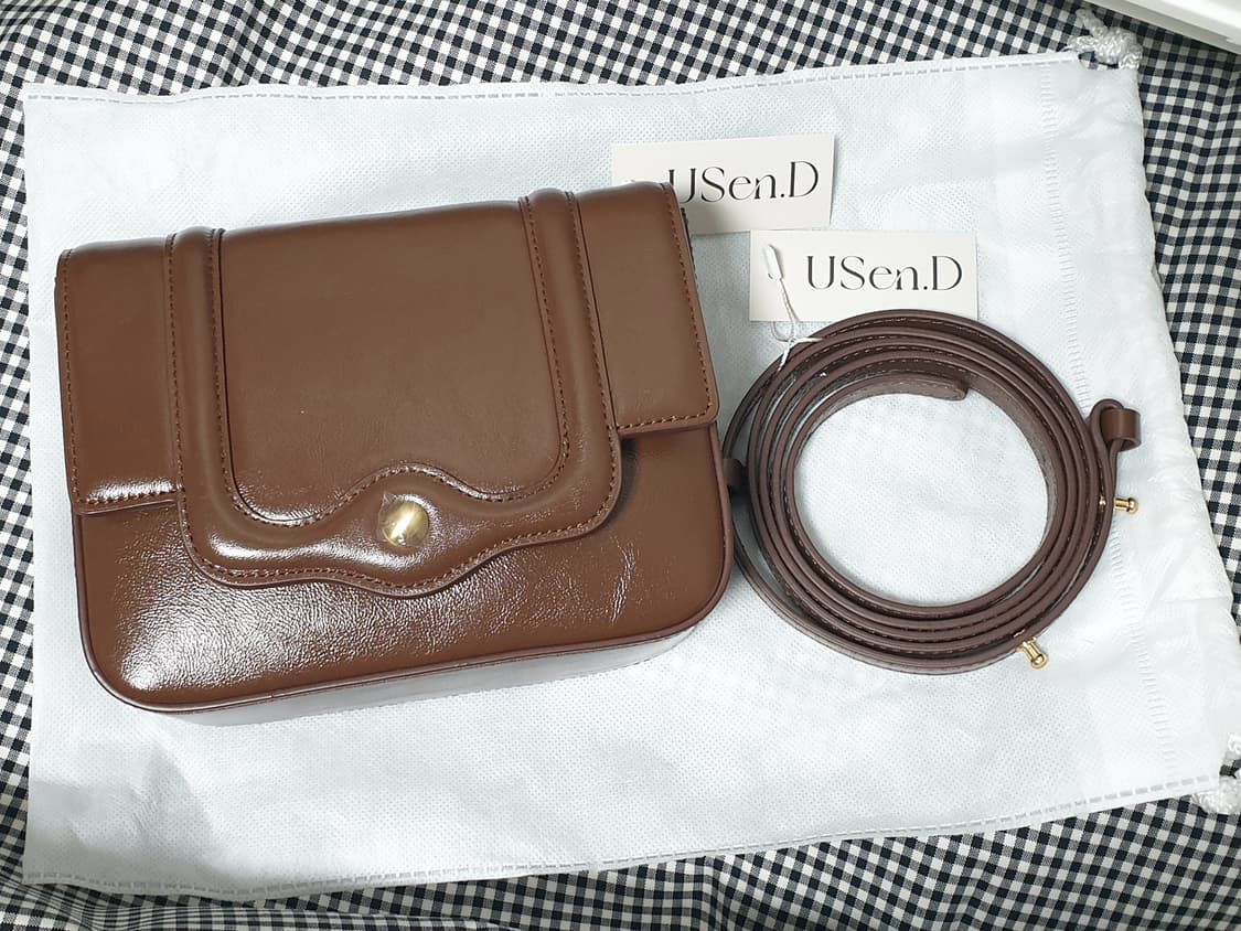 유센디 Eclore Bag Mini_Brown(새상품) 상품이미지4