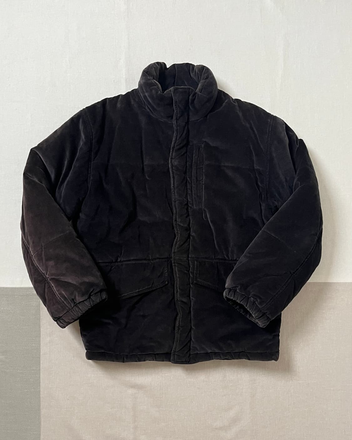 꼼데가르송 벨루어 푸퍼자켓 comme des garcons 패딩 상품이미지4