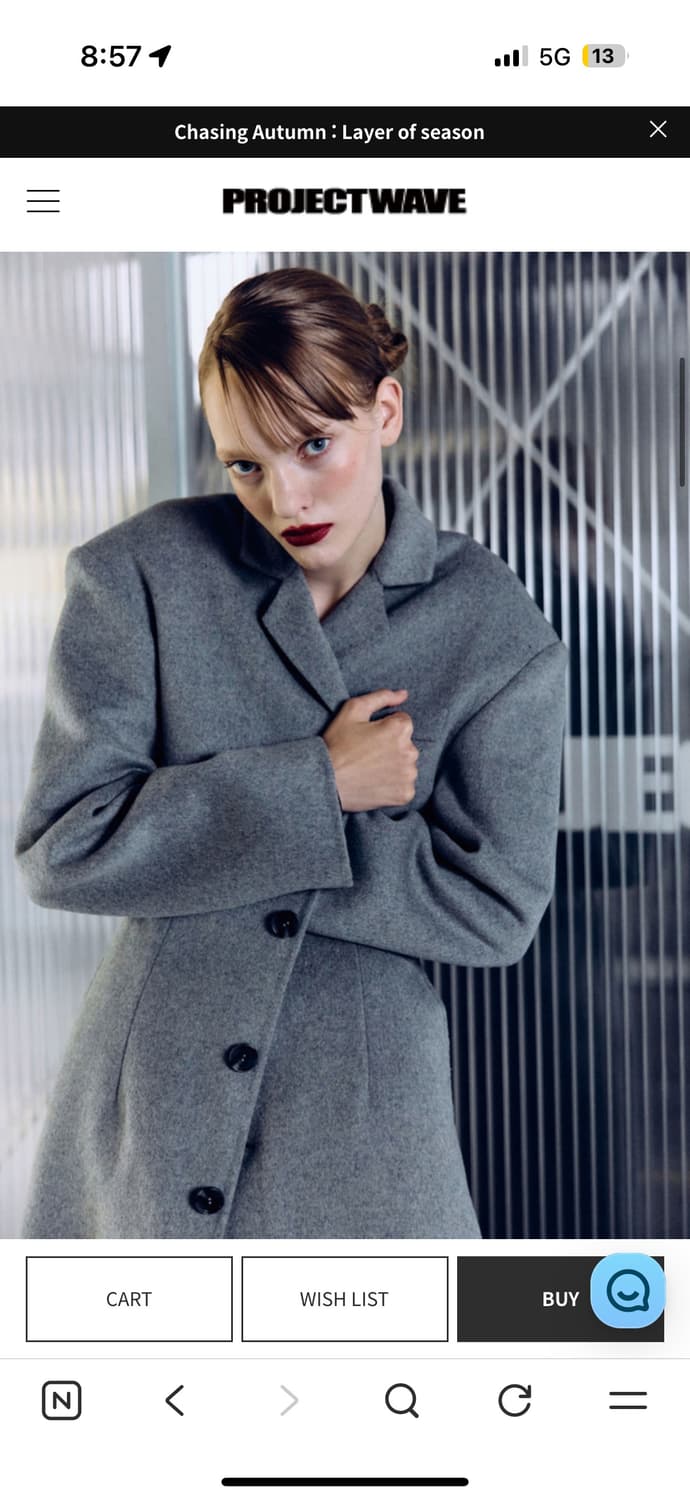 프로젝트웨이브 런던핸드메이드 롱코트 상품이미지2