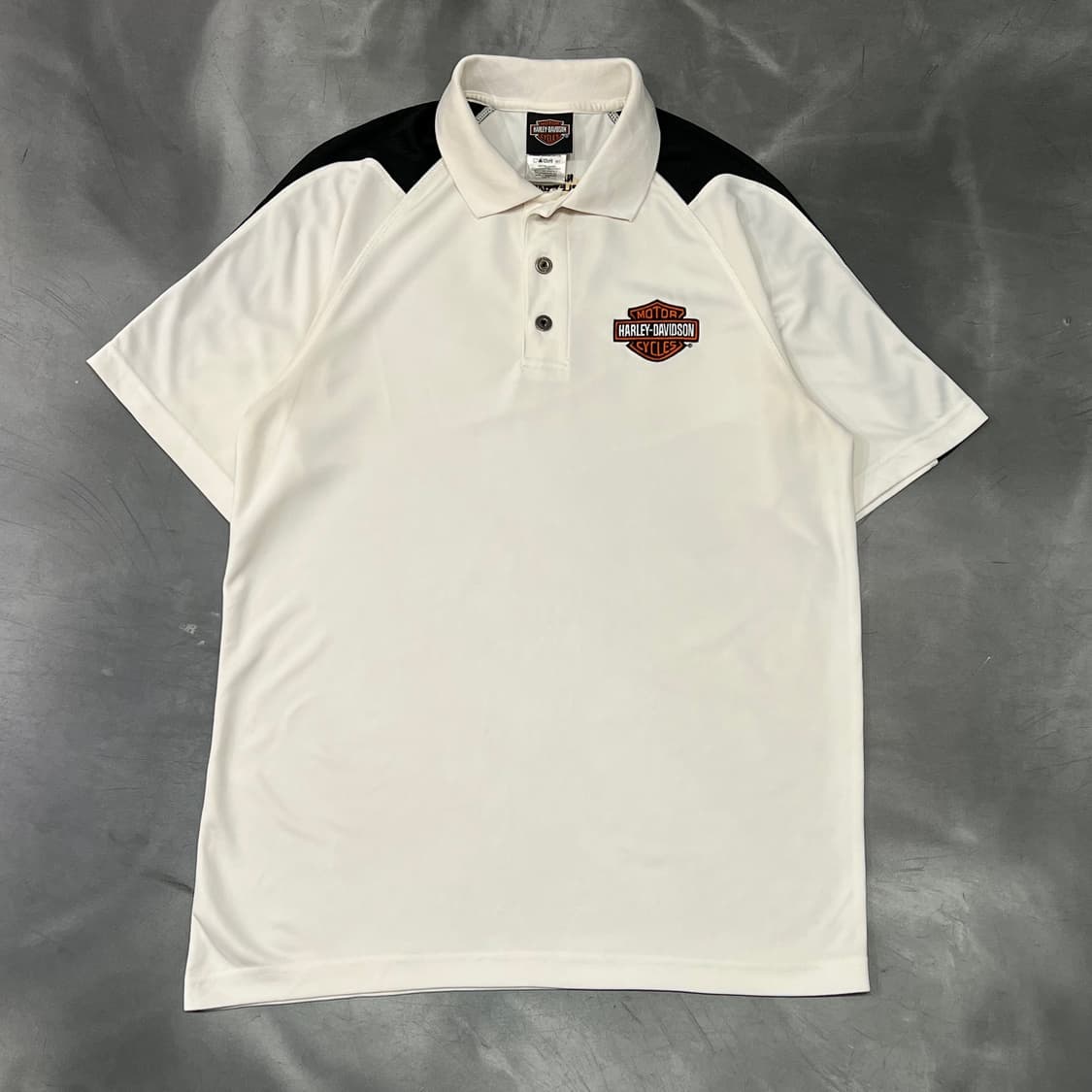  할리데이비슨 배색 카라 티셔츠 y15703 상품이미지1