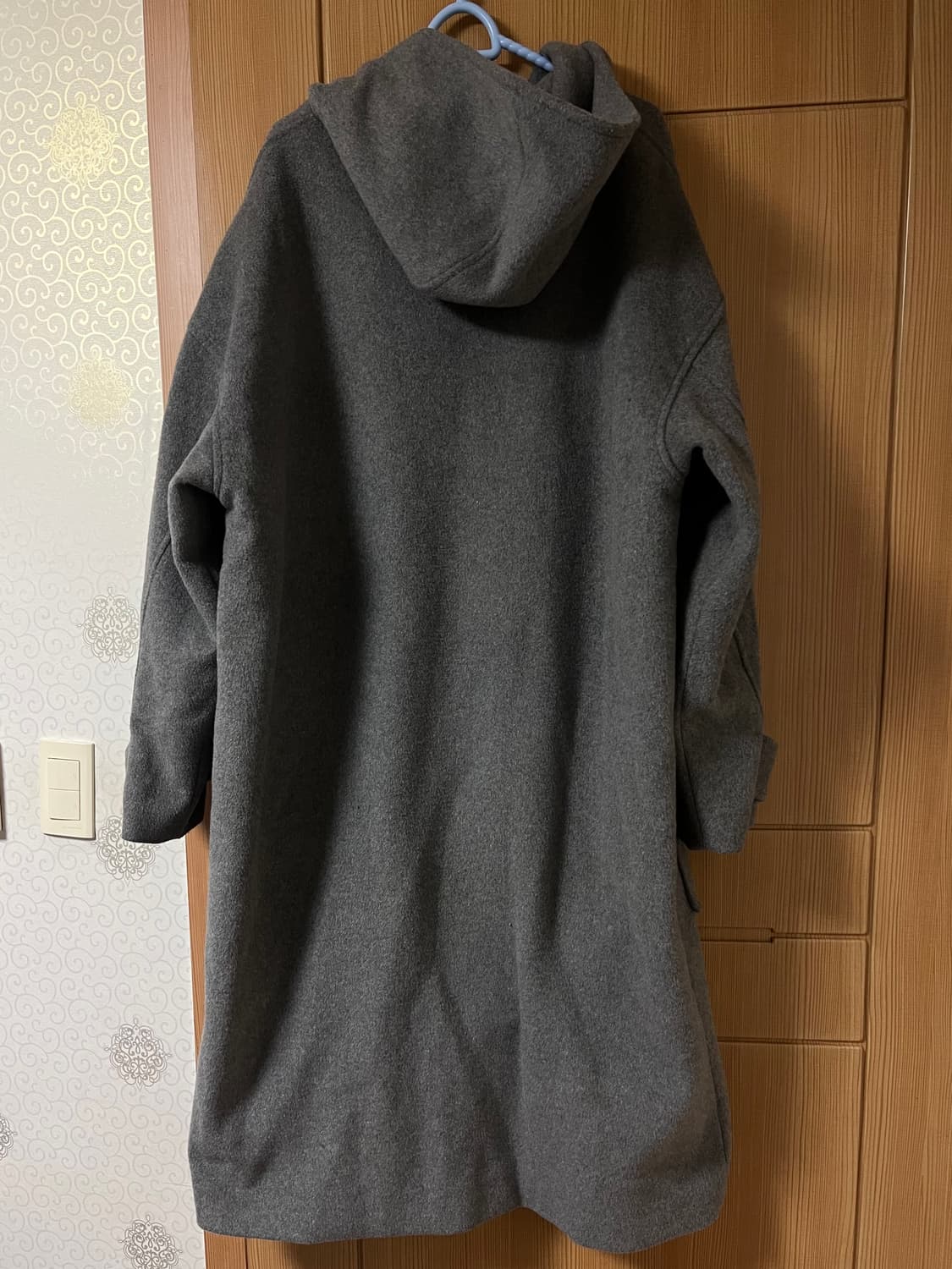 라퍼지스토어 울 후드 롱 코트 S 상품이미지3