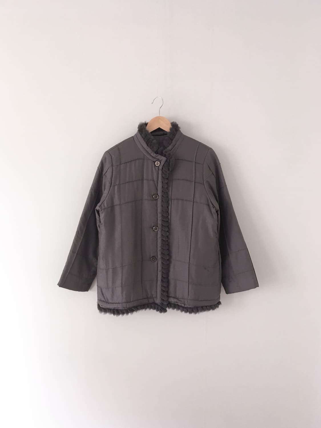 fur trimming padded jacket 상품이미지2