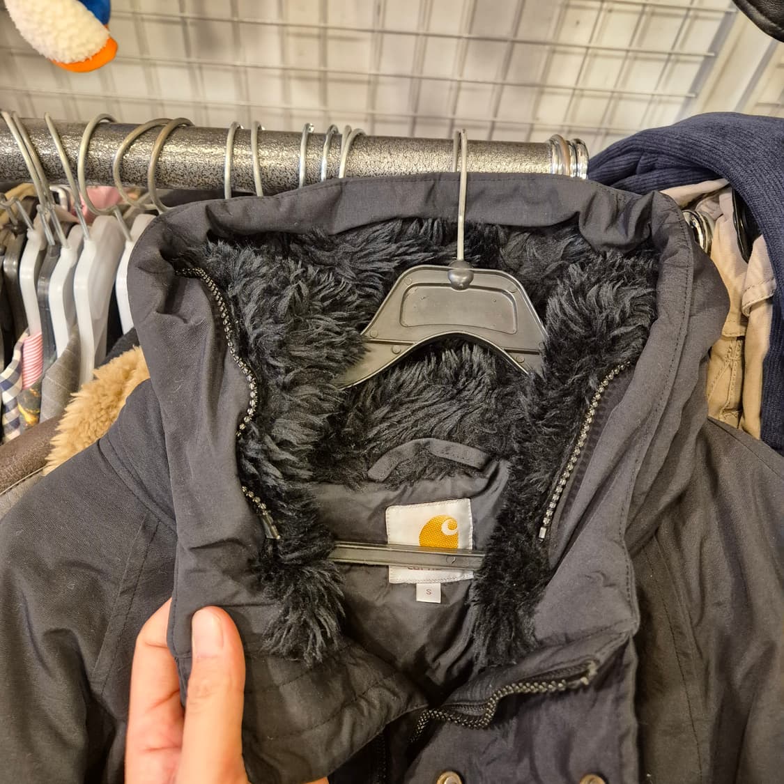 S 칼하트 블랙 패딩점퍼  상품이미지7