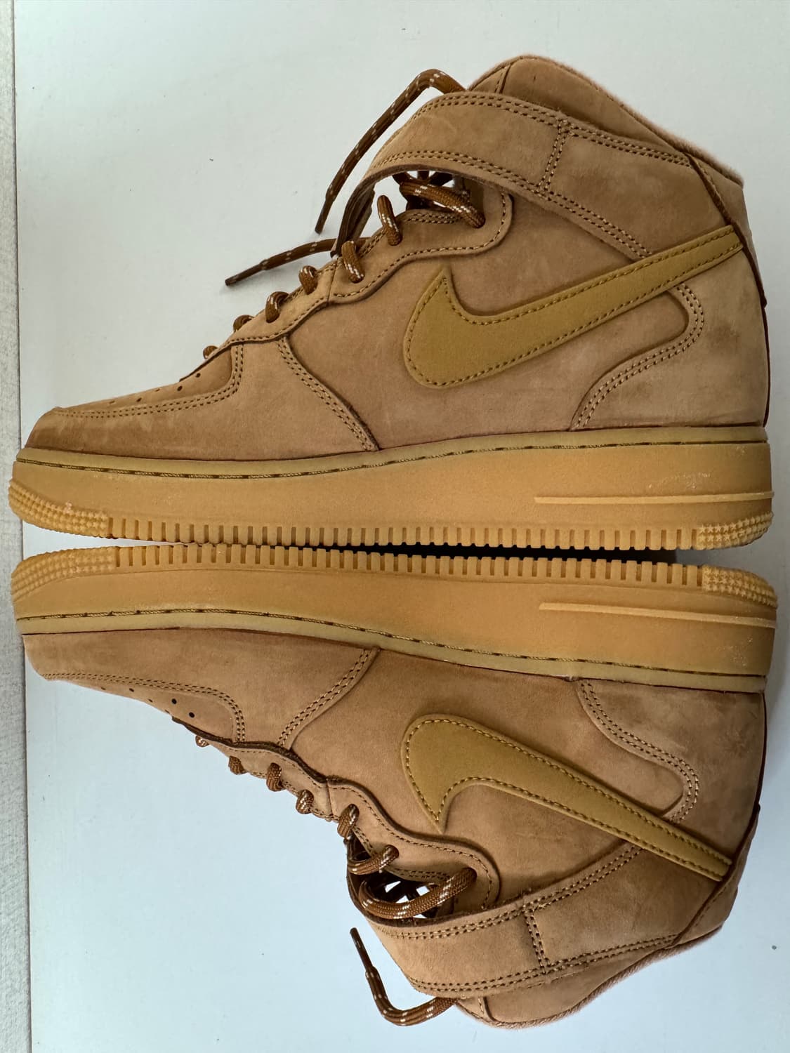 나이키 에어포스1 미드 탄 된장 상품이미지5