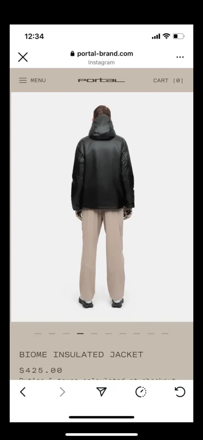 PORTAL BIOME INSULATED JACKET 상품이미지5