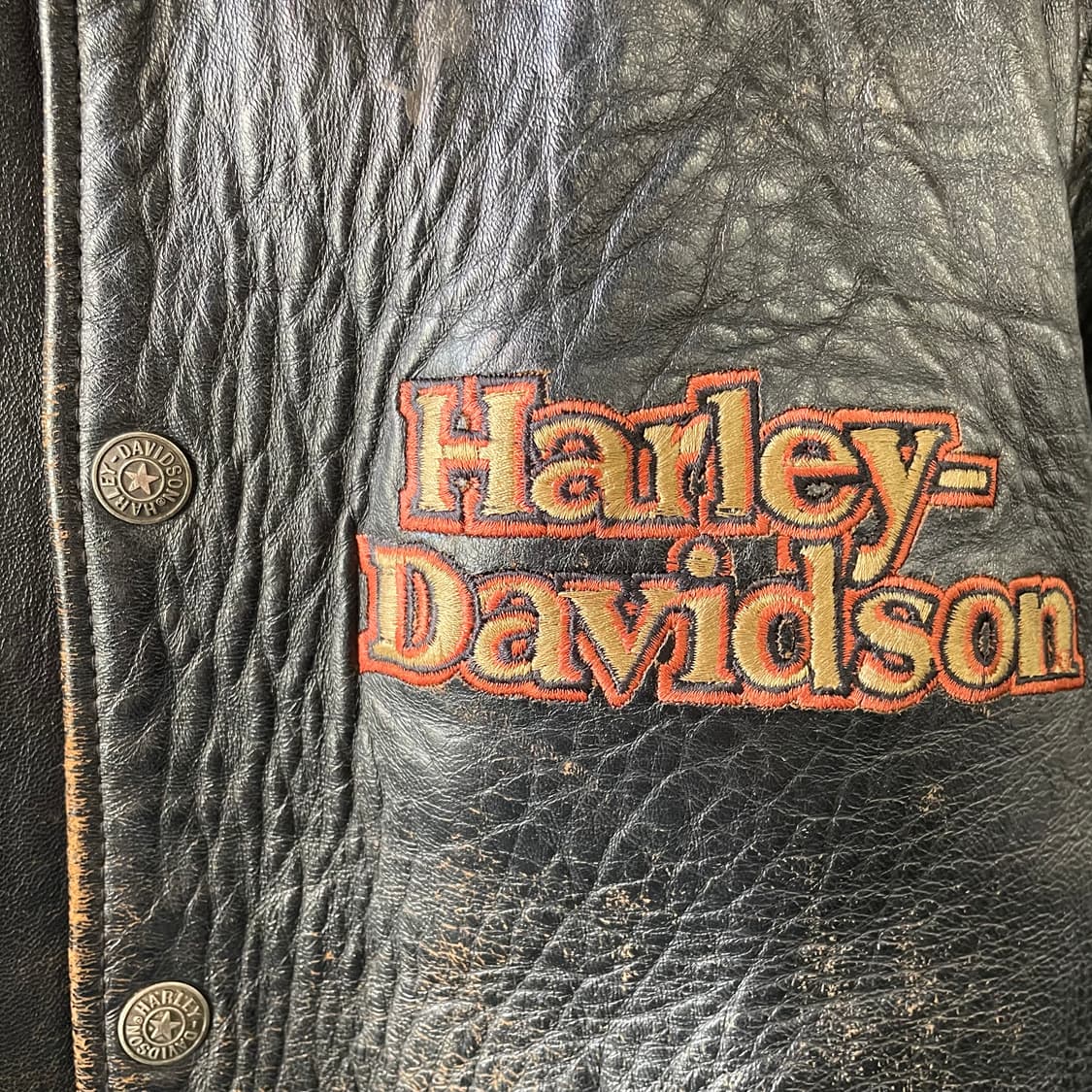 90s 할리데이비슨 가죽 A2자켓 상품이미지6