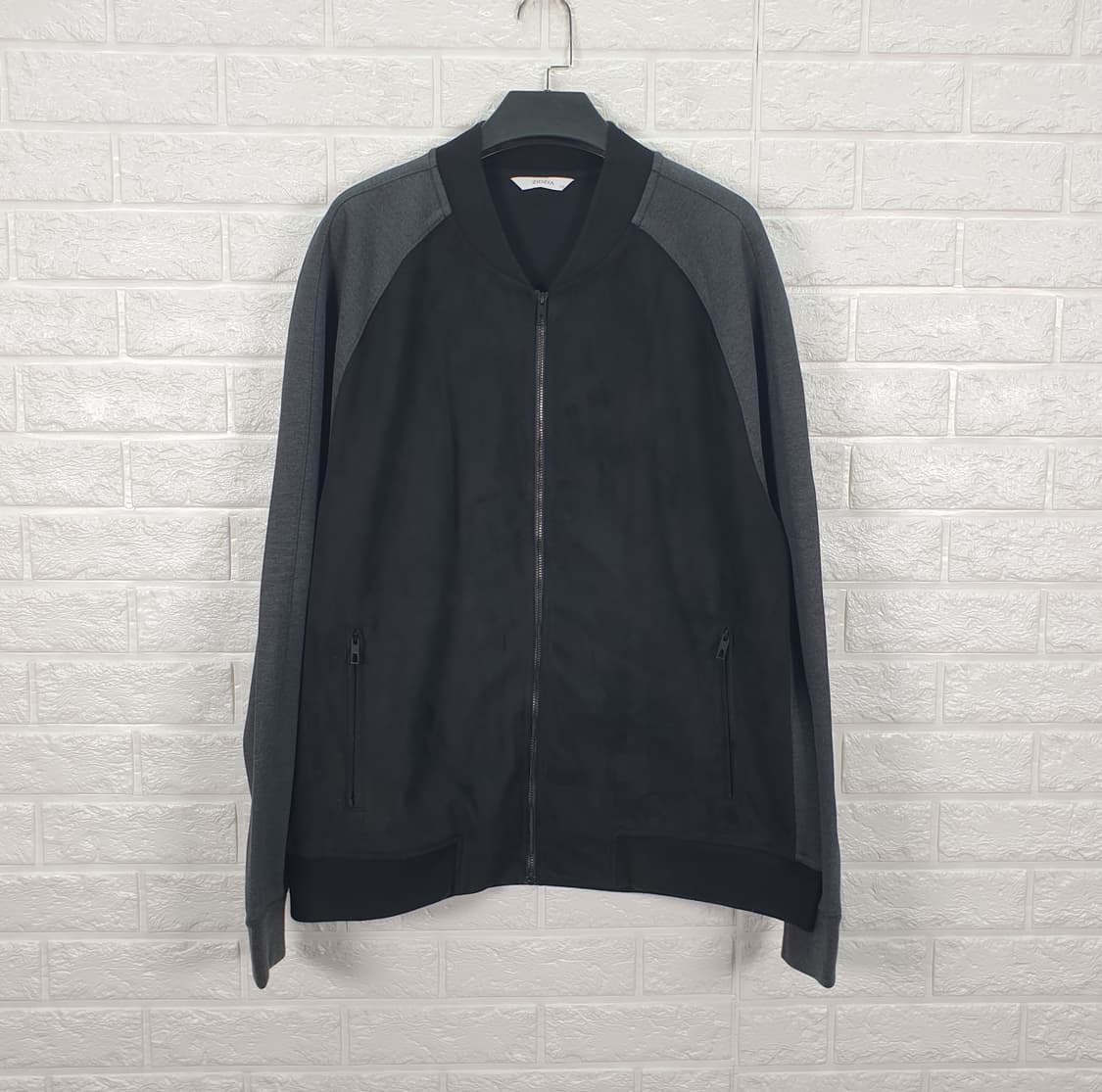 [110]지오지아 스웨이드 집업 가디건 상품이미지3