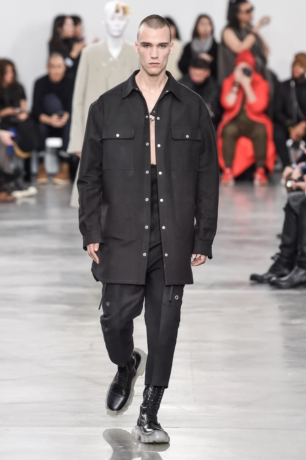 [43] 릭오웬스 18FW Sisyphus 시시포스 트랙터 부츠 상품이미지1