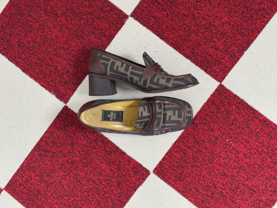 FENDI  80s-90s vintage Jacquard Rofer 상품이미지1