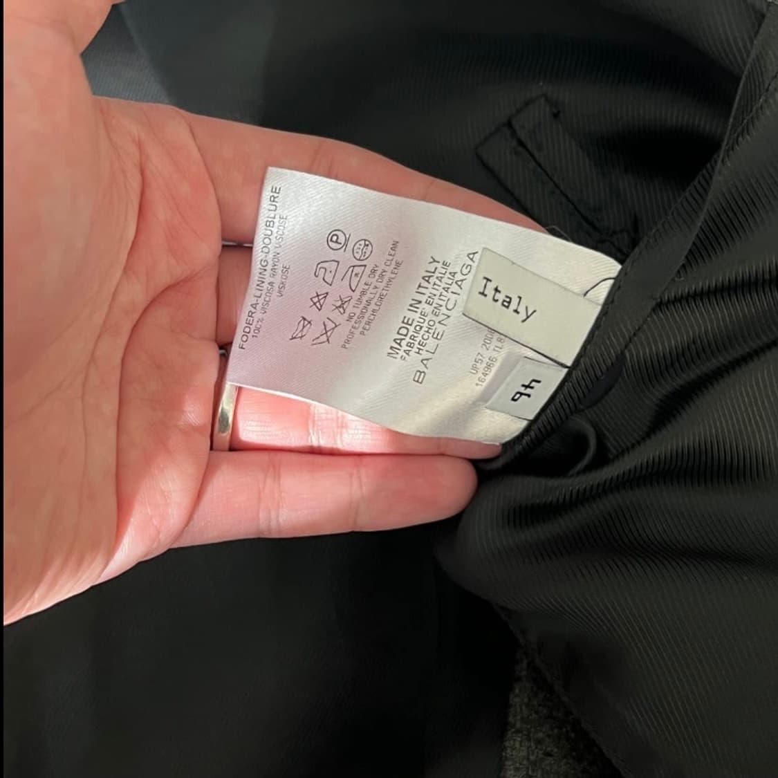 발렌시아가 울 밀리터리 자켓 상품이미지7