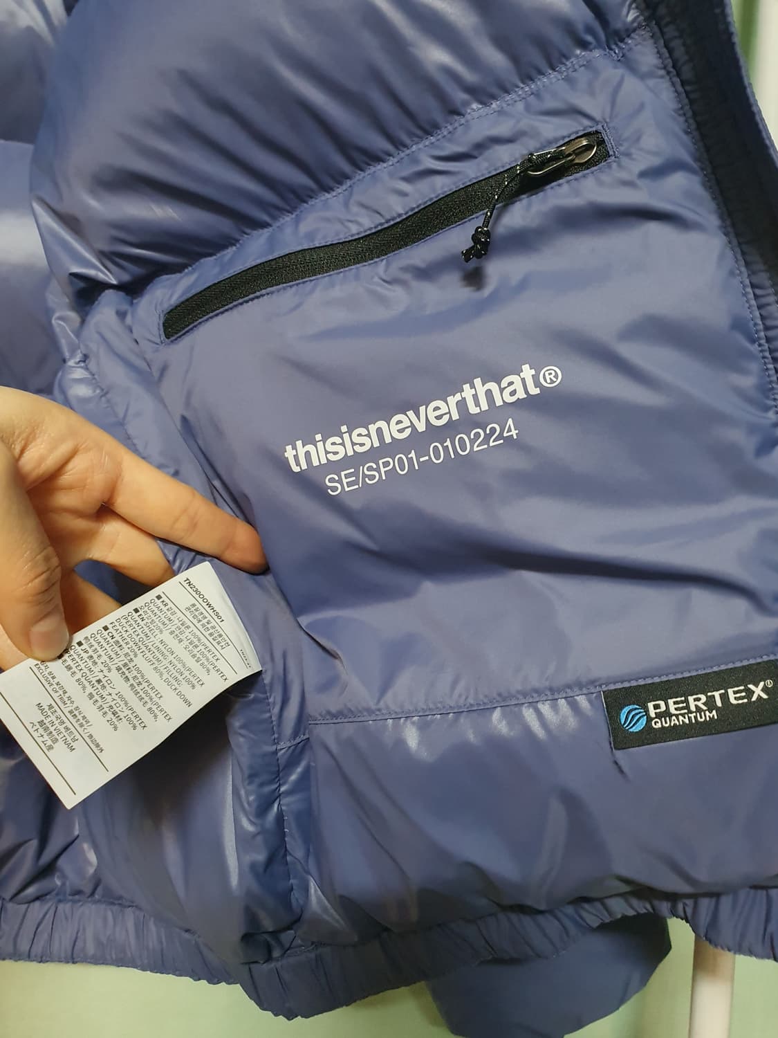 디스이즈네버댓 다운 패딩 M 상품이미지8