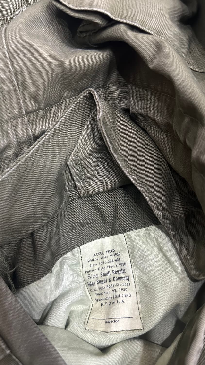  M-1950 Field Jacket (S-R) 상품이미지5