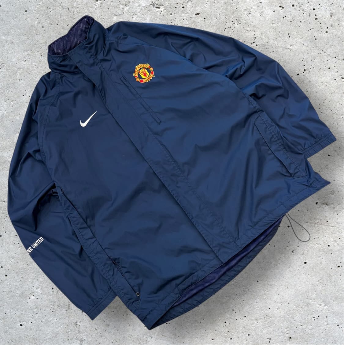 [L] 나이키 05-06 맨체스터 유나이티드 바람막이 네이비 B799 상품이미지1