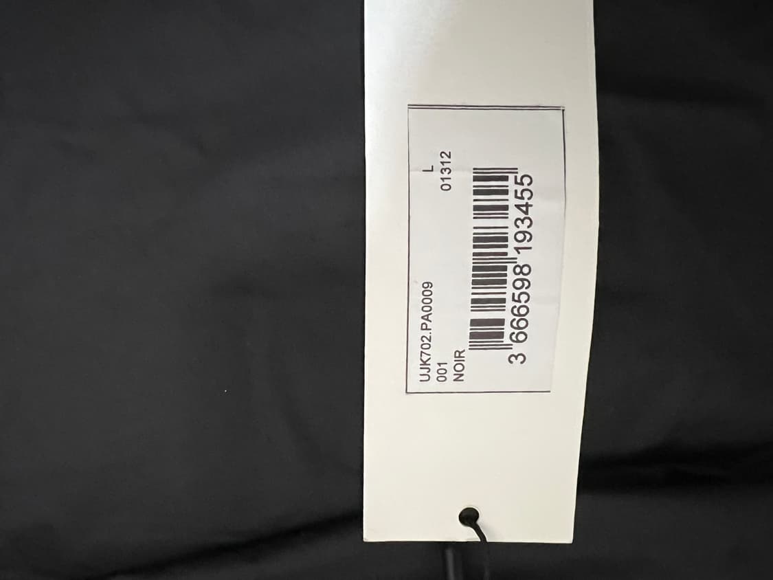 [AMI] 아미 블랙 패딩 조끼 L 새상품 상품이미지4