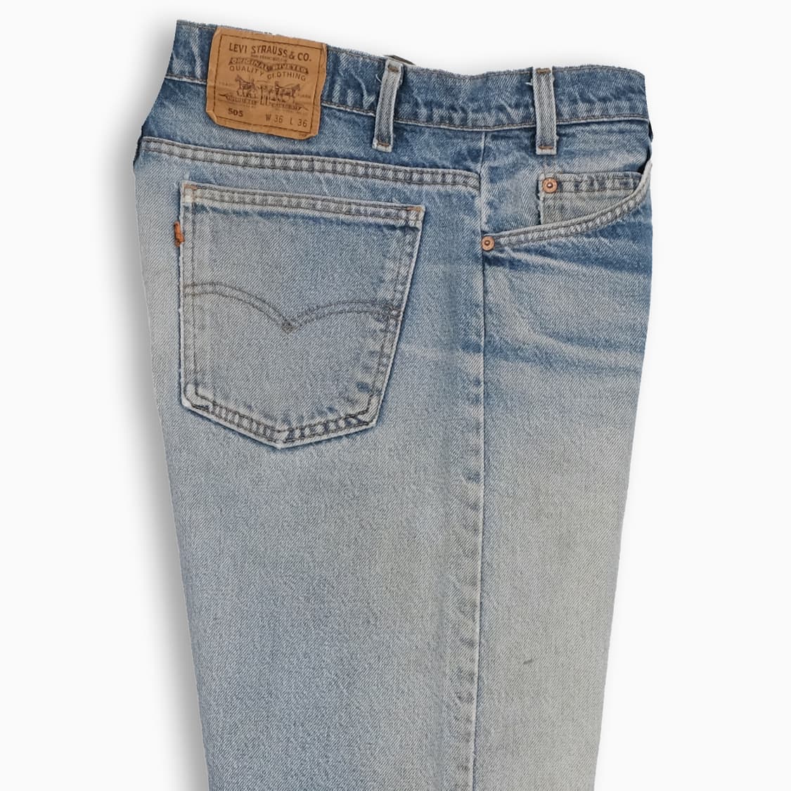 리바이스 505 오렌지탭 중청 90s USA 34인치 OR50536178 상품이미지5