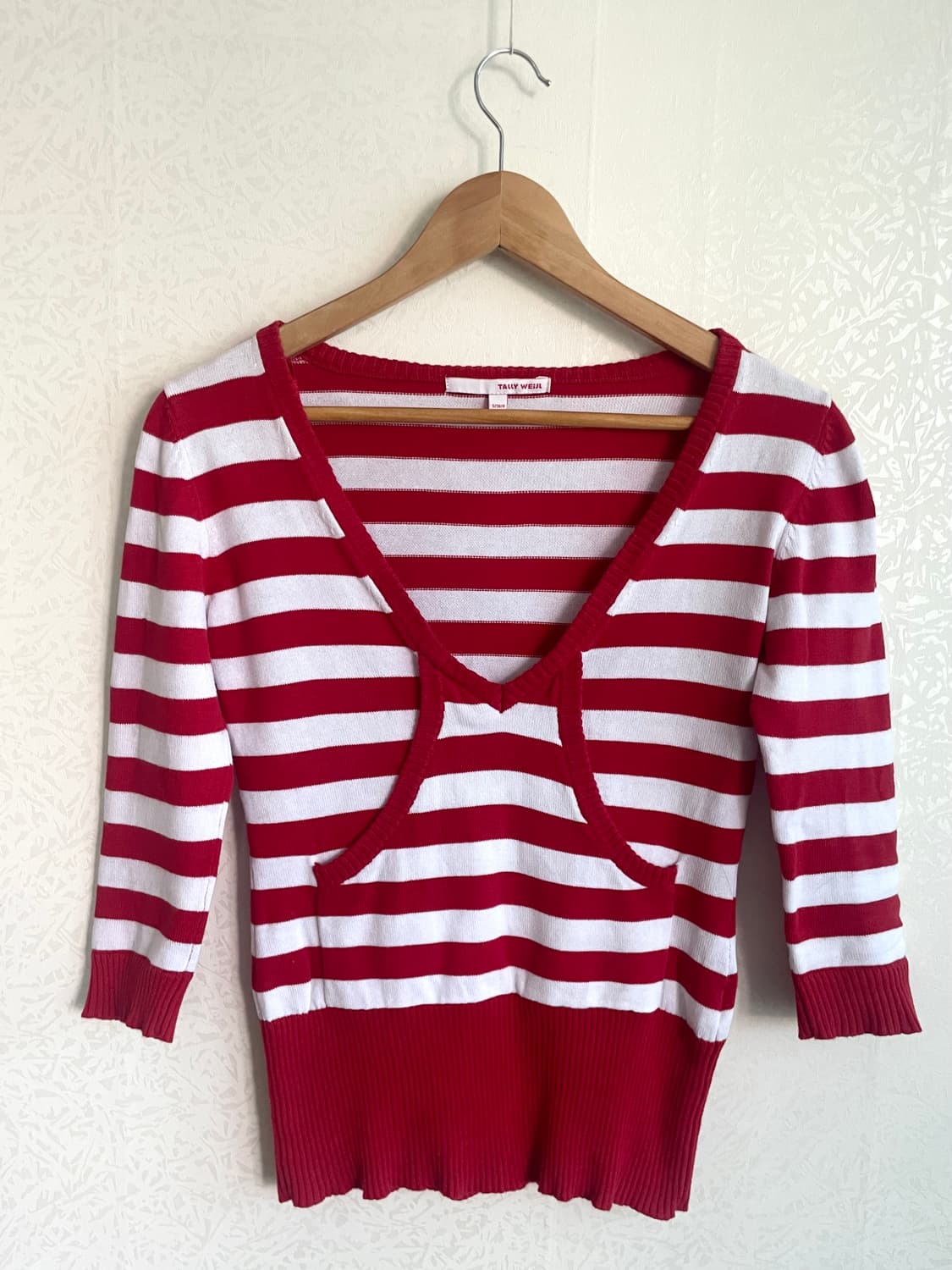 스트라이프 븨넼 y2k 니트 상품이미지2