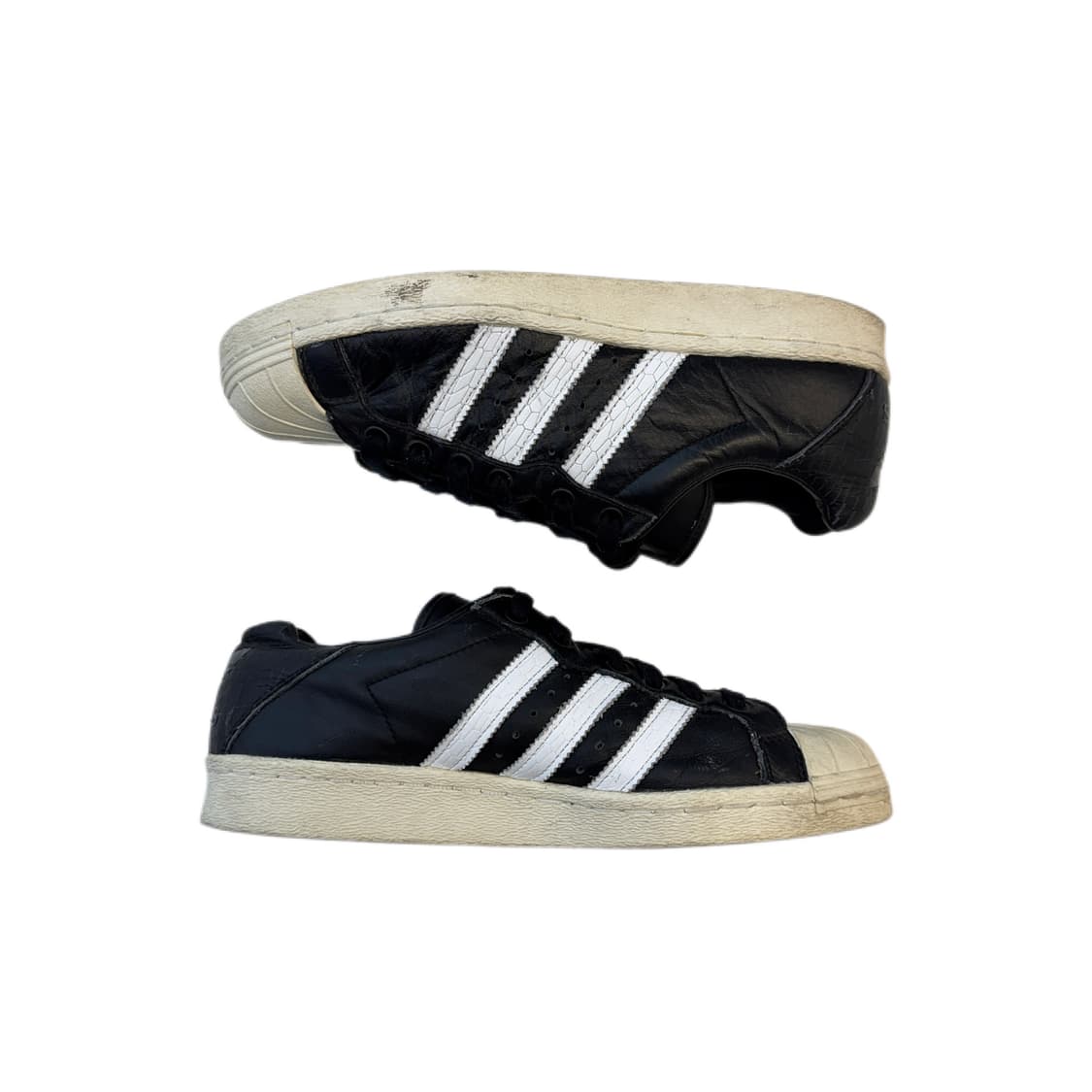 아디다스 슈퍼스타 검흰 스니커즈 255 상품이미지4