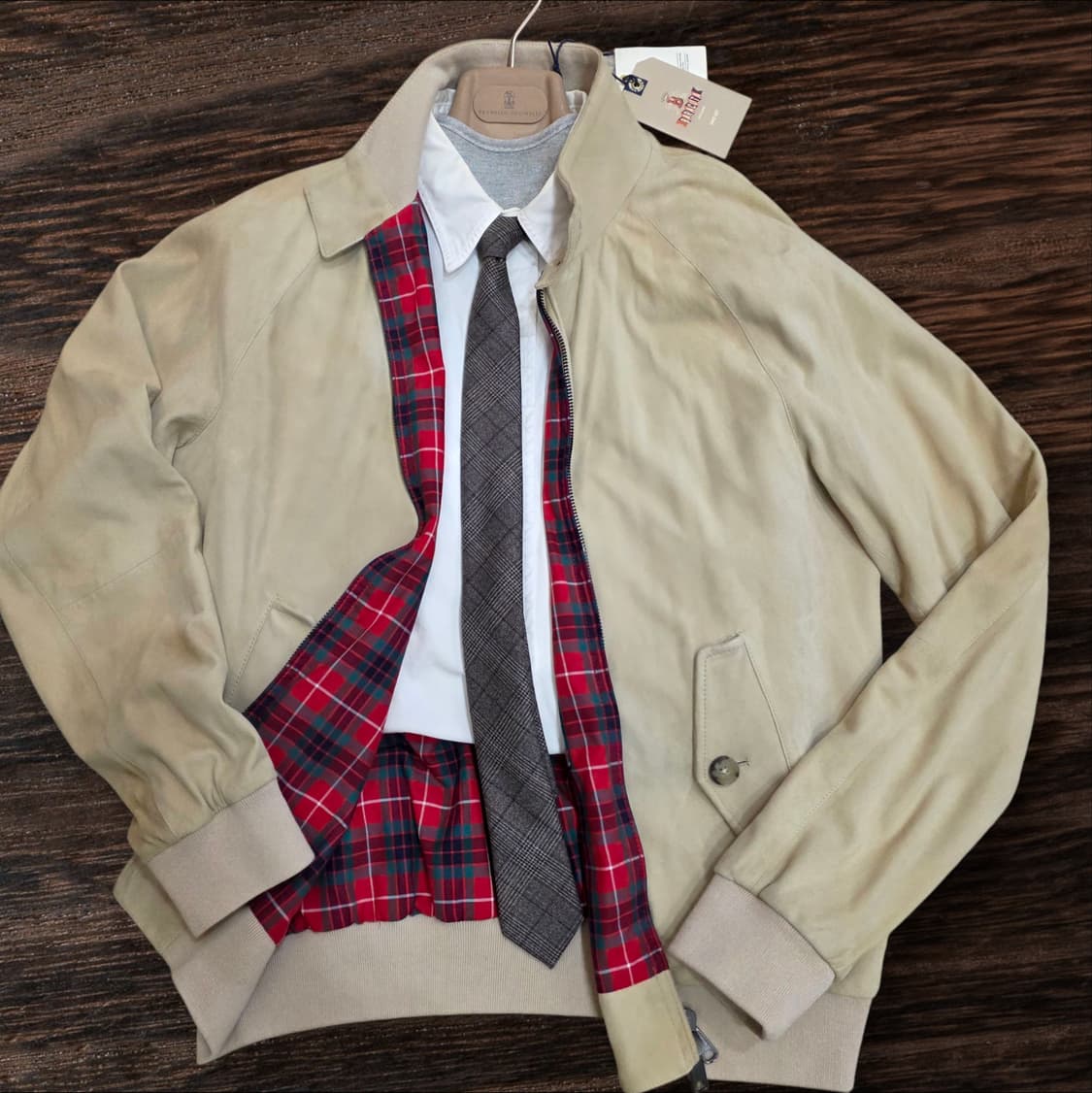 Baracuta 바라쿠타 대장급 이탈리안 최상급 스웨이드 가죽 G9  상품이미지1